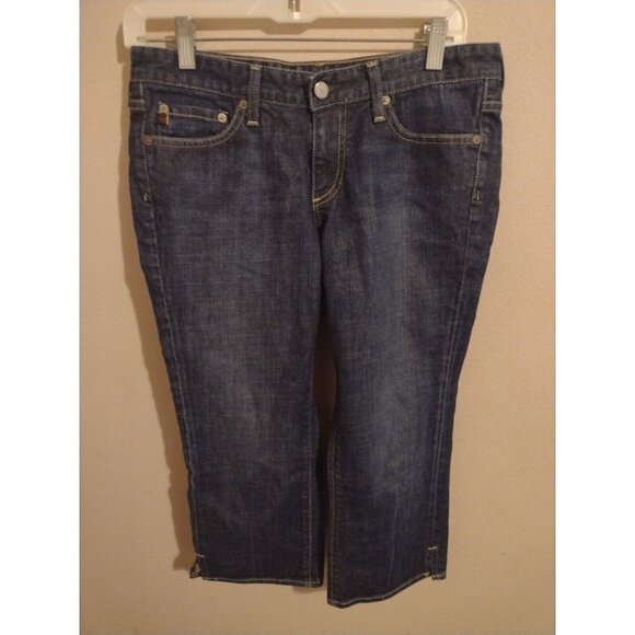 Adriano Goldschmied Women's The Athena Denim Blue Capri! Size 30 R - Picture 1 of 14